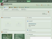 Tablet Screenshot of metinakmansoy.deviantart.com