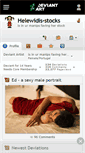Mobile Screenshot of helewidis-stocks.deviantart.com
