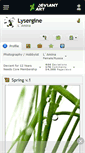 Mobile Screenshot of lysergine.deviantart.com