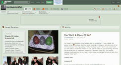 Desktop Screenshot of dontaskwonttell.deviantart.com