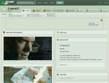 Tablet Screenshot of e-maria57.deviantart.com