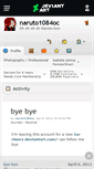 Mobile Screenshot of naruto1084oc.deviantart.com