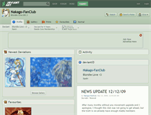 Tablet Screenshot of nakago-fanclub.deviantart.com