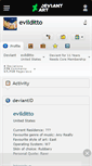 Mobile Screenshot of evilditto.deviantart.com