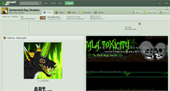 Desktop Screenshot of demented-day-dreams.deviantart.com