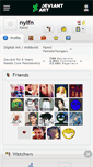 Mobile Screenshot of nylfn.deviantart.com