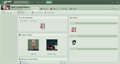 Desktop Screenshot of noel-x-serah-fans.deviantart.com