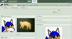 Desktop Screenshot of doridian.deviantart.com