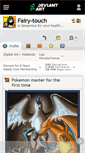 Mobile Screenshot of fairy-touch.deviantart.com