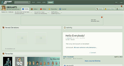 Desktop Screenshot of dbouarts.deviantart.com