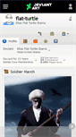 Mobile Screenshot of flat-turtle.deviantart.com