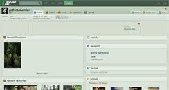 Desktop Screenshot of gothicbohemian.deviantart.com
