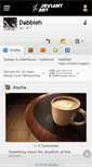 Mobile Screenshot of dabbleh.deviantart.com