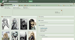 Desktop Screenshot of markuzroyale.deviantart.com