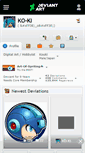 Mobile Screenshot of ko-ki.deviantart.com