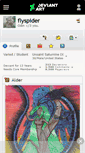Mobile Screenshot of flyspider.deviantart.com