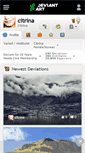 Mobile Screenshot of citrina.deviantart.com