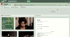 Desktop Screenshot of d-rosell.deviantart.com