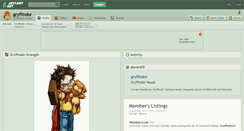 Desktop Screenshot of gryffindor.deviantart.com