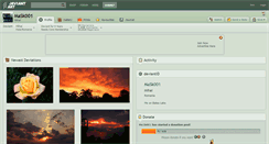 Desktop Screenshot of mask001.deviantart.com