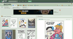 Desktop Screenshot of beastwork.deviantart.com