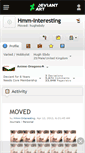 Mobile Screenshot of hmm-interesting.deviantart.com