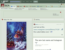 Tablet Screenshot of mar-ka.deviantart.com