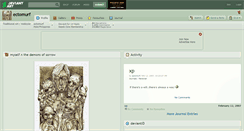 Desktop Screenshot of ectomurf.deviantart.com