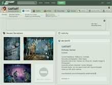 Tablet Screenshot of gartart.deviantart.com
