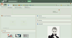 Desktop Screenshot of cupy.deviantart.com