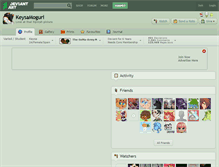 Tablet Screenshot of keysamoguri.deviantart.com