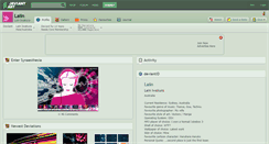 Desktop Screenshot of laiin.deviantart.com