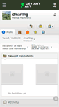 Mobile Screenshot of dmarling.deviantart.com