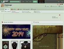 Tablet Screenshot of eiljagorgor.deviantart.com