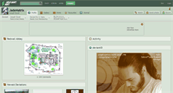 Desktop Screenshot of jadematrix.deviantart.com