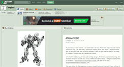 Desktop Screenshot of daegher.deviantart.com