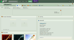 Desktop Screenshot of mikespar013.deviantart.com