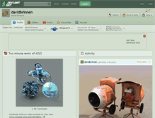 Tablet Screenshot of davidbrinnen.deviantart.com