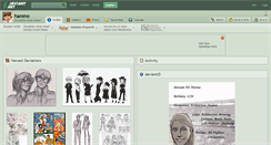 Desktop Screenshot of hareno.deviantart.com