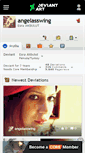 Mobile Screenshot of angelasswing.deviantart.com