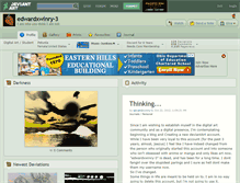 Tablet Screenshot of edwardxwinry-3.deviantart.com