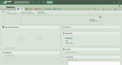 Desktop Screenshot of demiryu.deviantart.com