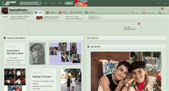 Desktop Screenshot of heartofpoetry.deviantart.com