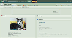 Desktop Screenshot of louna-yume.deviantart.com