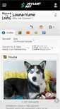 Mobile Screenshot of louna-yume.deviantart.com