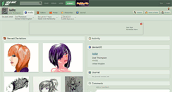 Desktop Screenshot of lolliz.deviantart.com