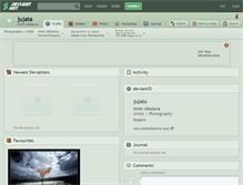 Tablet Screenshot of jujata.deviantart.com
