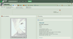 Desktop Screenshot of haburashi.deviantart.com