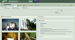 Desktop Screenshot of lycantropus.deviantart.com