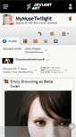 Mobile Screenshot of mymusetwilight.deviantart.com